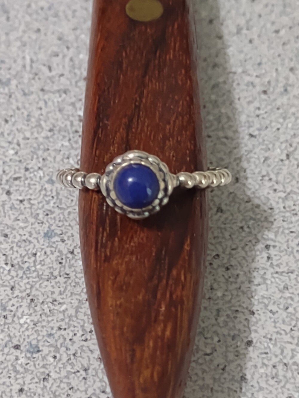 Firm Final Price!*Lapis Birthday Bloom Ring(7)